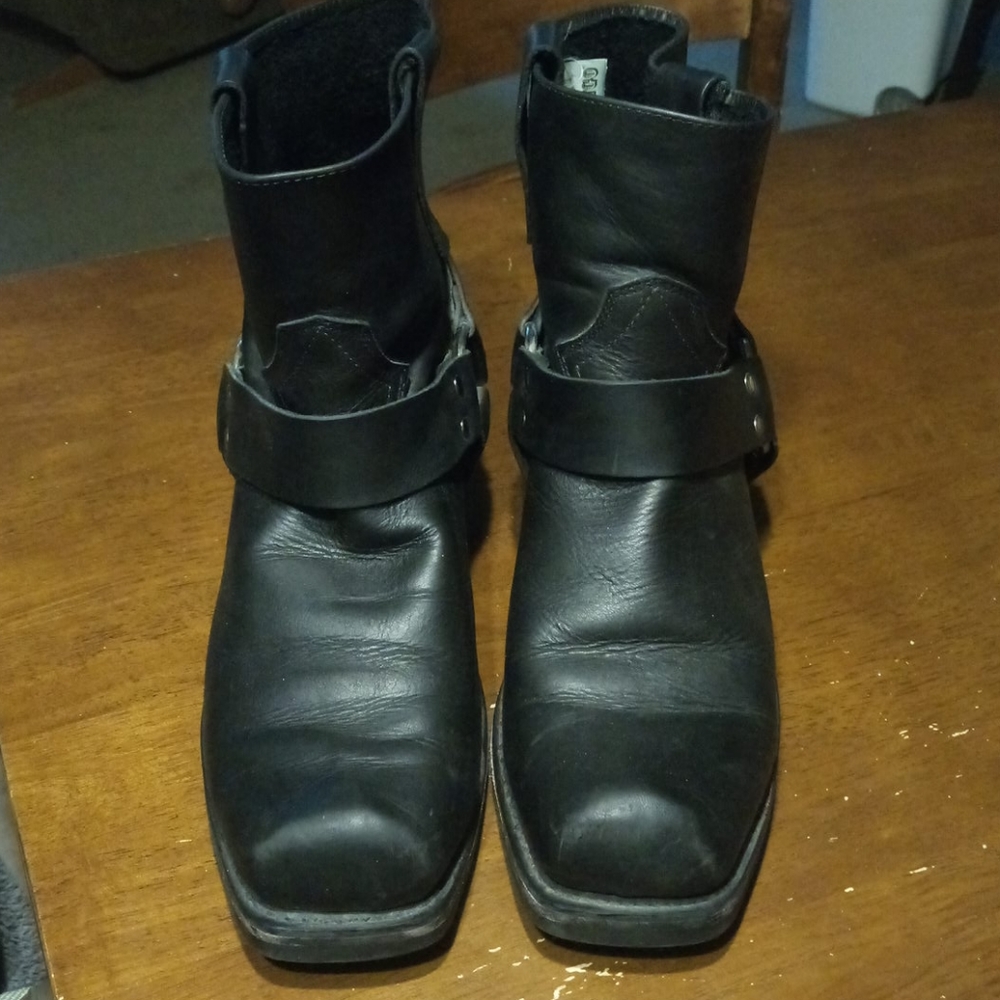 Durango Leather Square Toe Boots Size 8.5 EE